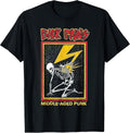 Funny Back Pains Middle Aged Punk Tee Shirt