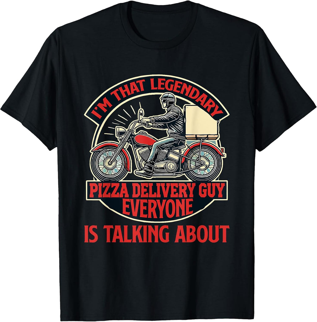 Pizza Delivery Man Food Pizza Lover Food