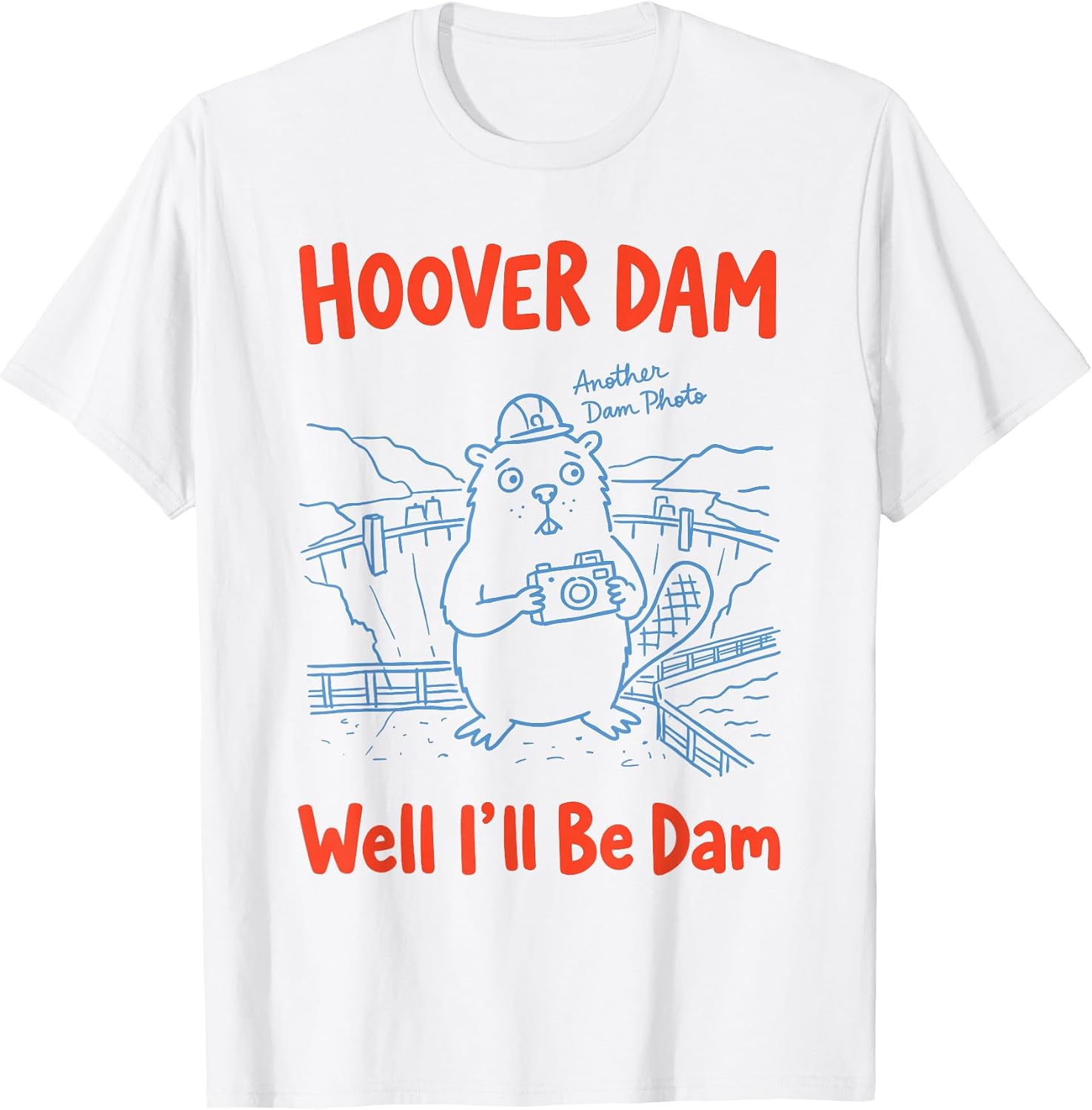 Retro Beaver Photography Road Trip Vacation Merch
