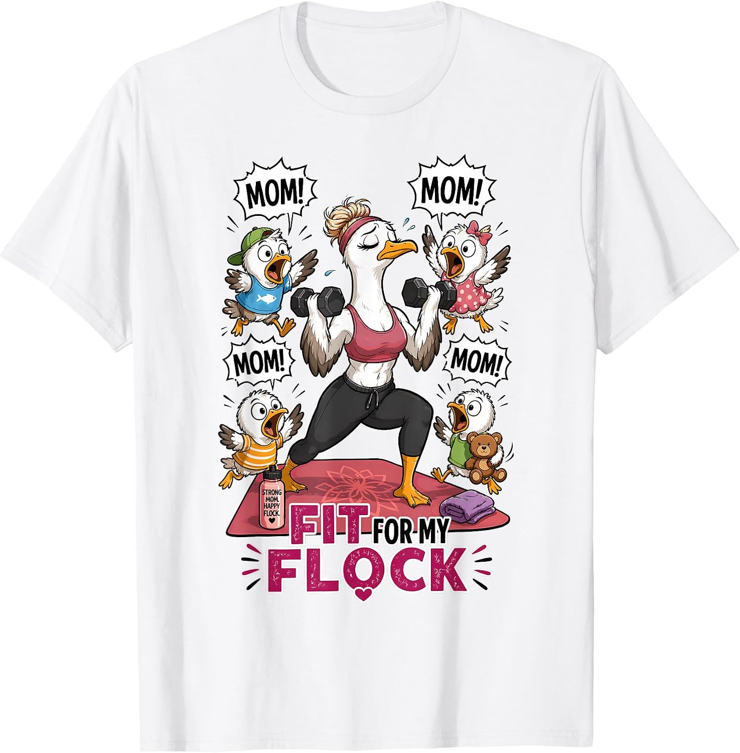 Funny Gym Mom Seagull Merch