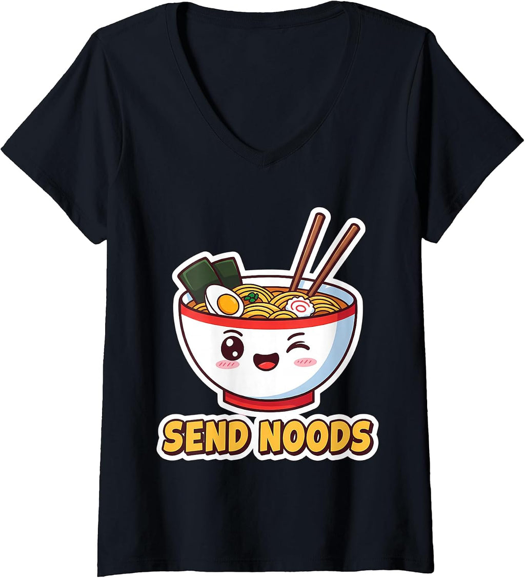 Send Noods Funny Ramen Noodle Lover Pun Merch