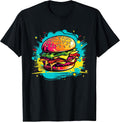 Colorful Burger Design for Food Lovers