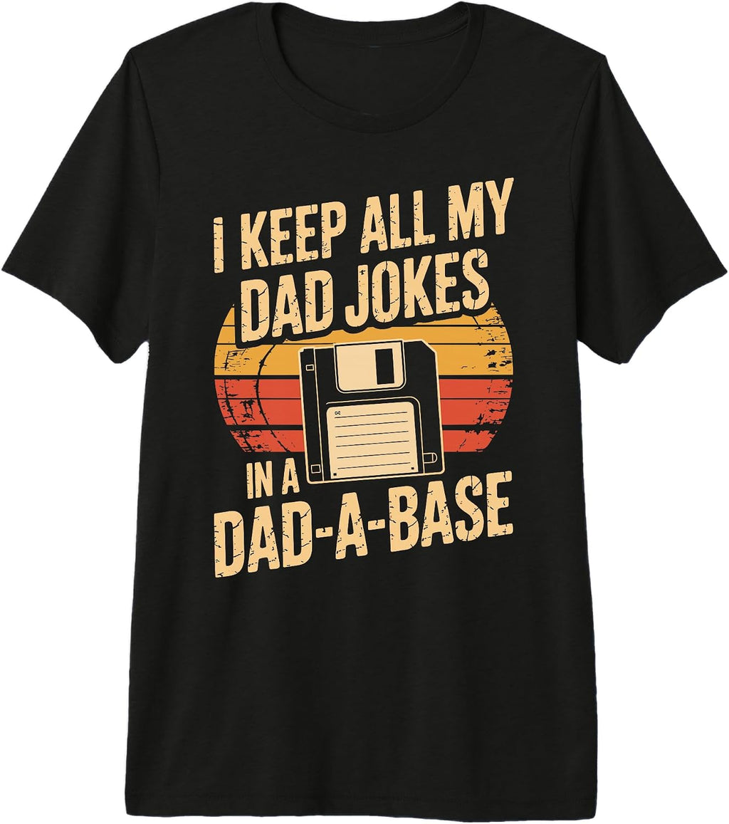 Vintage Dad Joke Humor Data Base Pun Tech Geek