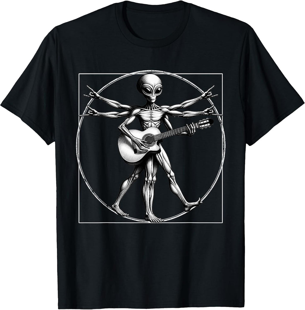 Guitar Player Rocker Musicians da Vinci Concert BD