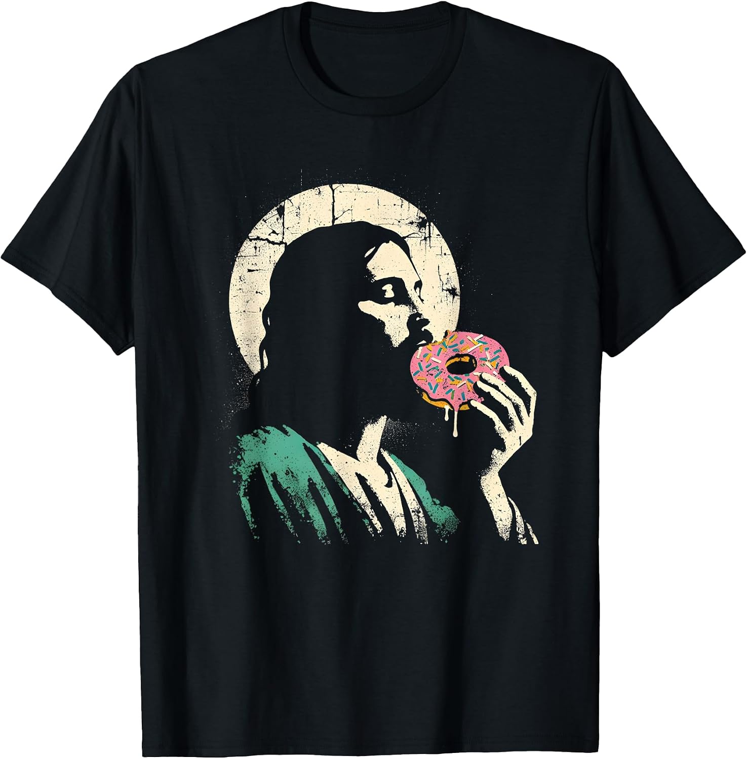 Jesus Donut - Funny Christian Religious Donut Sweets Lover T-Shirt