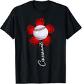 Flower Cincinnati Retro Baseball Lover Game Day