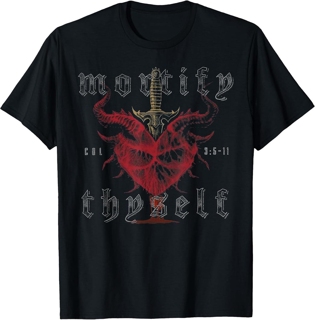 Mortify Thyself Faith Scripture Merch Co.