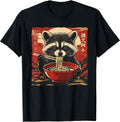 Anime Shirt For Men Women Kid Racoon Ramen Noodles