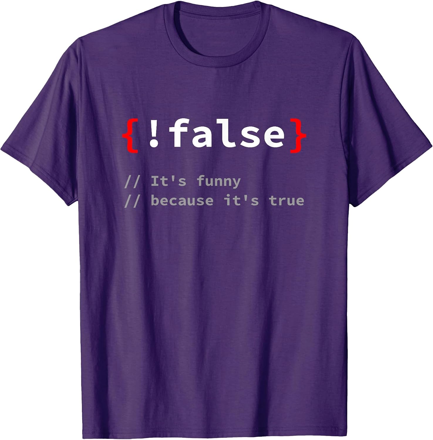 !False Joke Tees