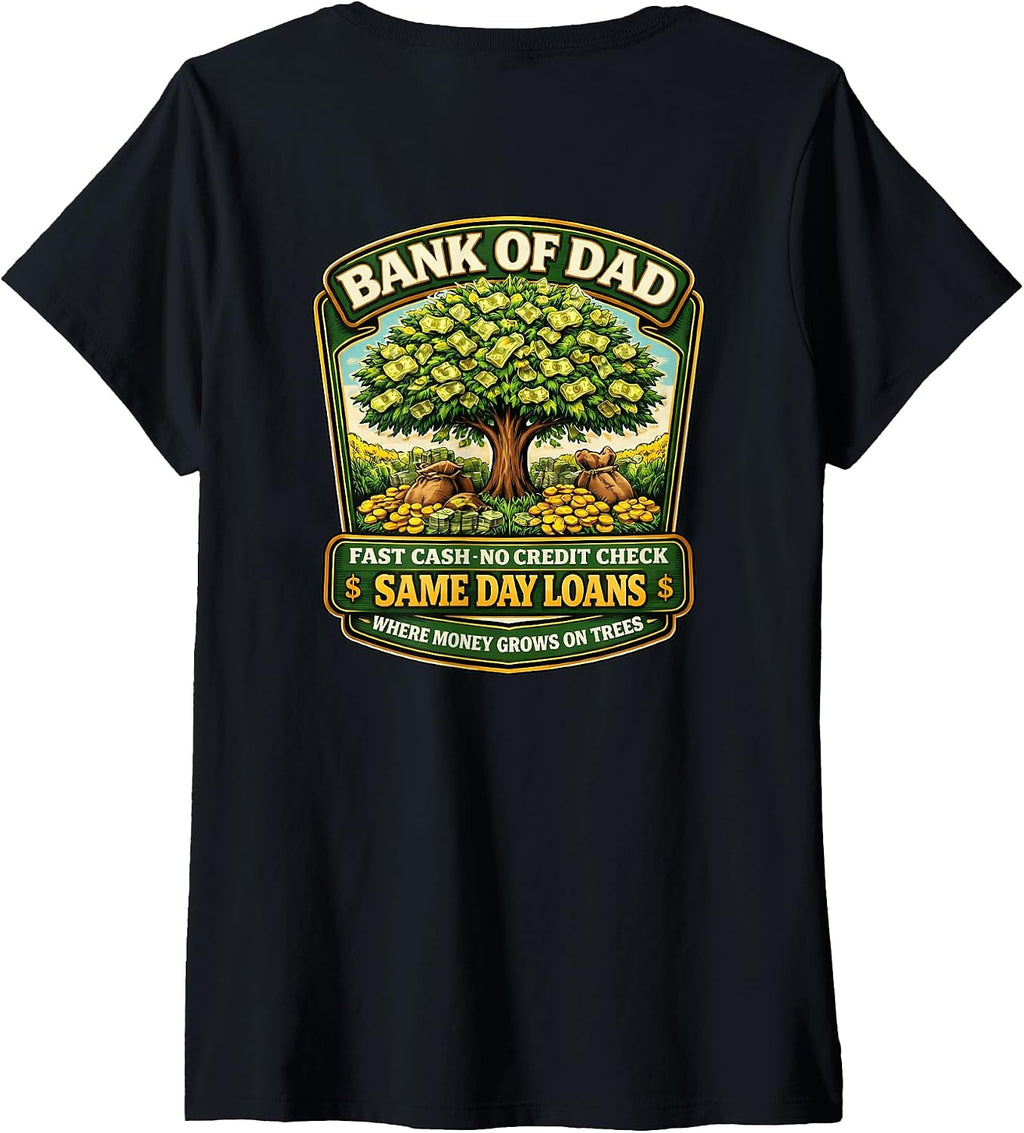 Funny Bank Of Dad Father Day Joke Merch
