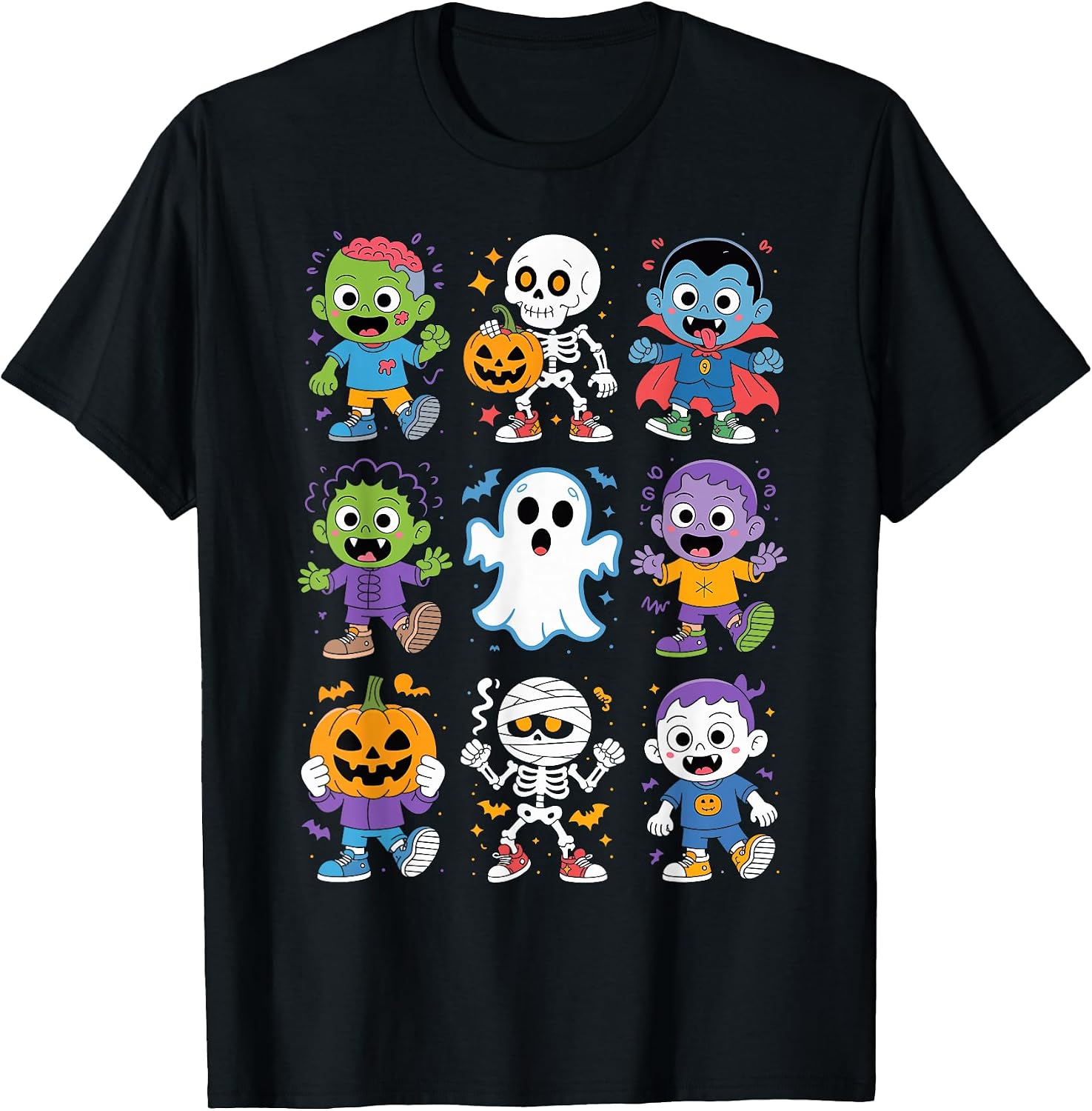 Funny Spooky Halloween Costume Shirts for Kids