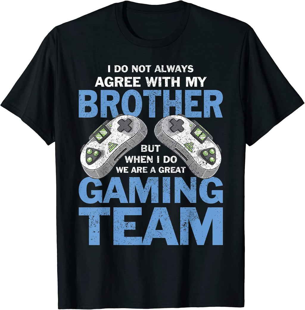 Brother Gaming Team Merch and Video Gamer Ideas