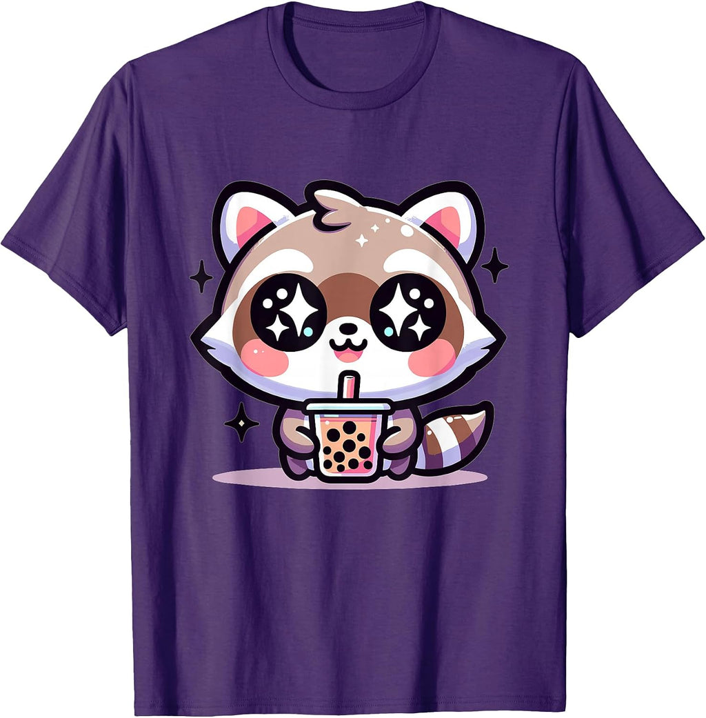 Cute Kawaii Animals Drinking Boba Tea Co.