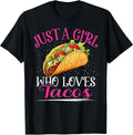 Floral Just A Girl Who Loves Tacos Gifts