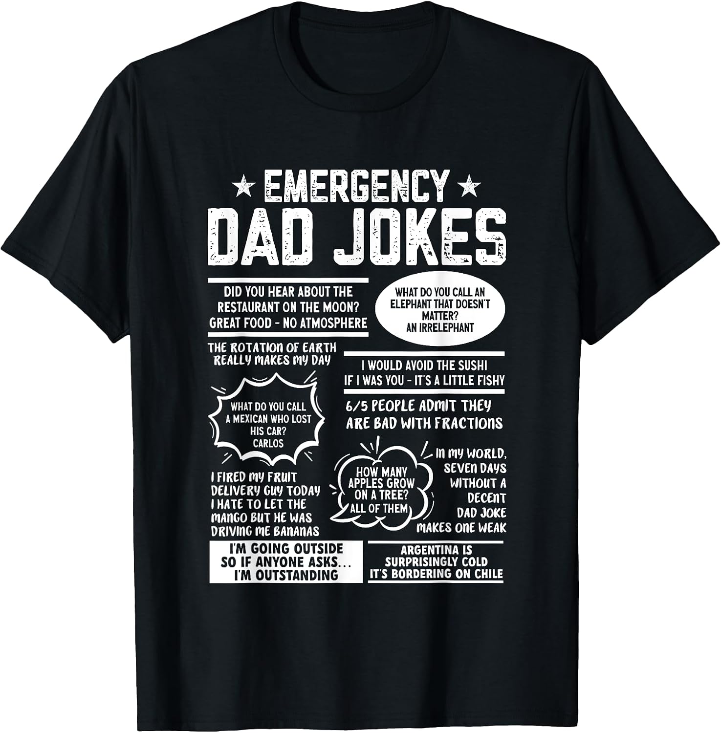 Dad Jokes Shirts For Men & Humorous Dad Joke Gifts