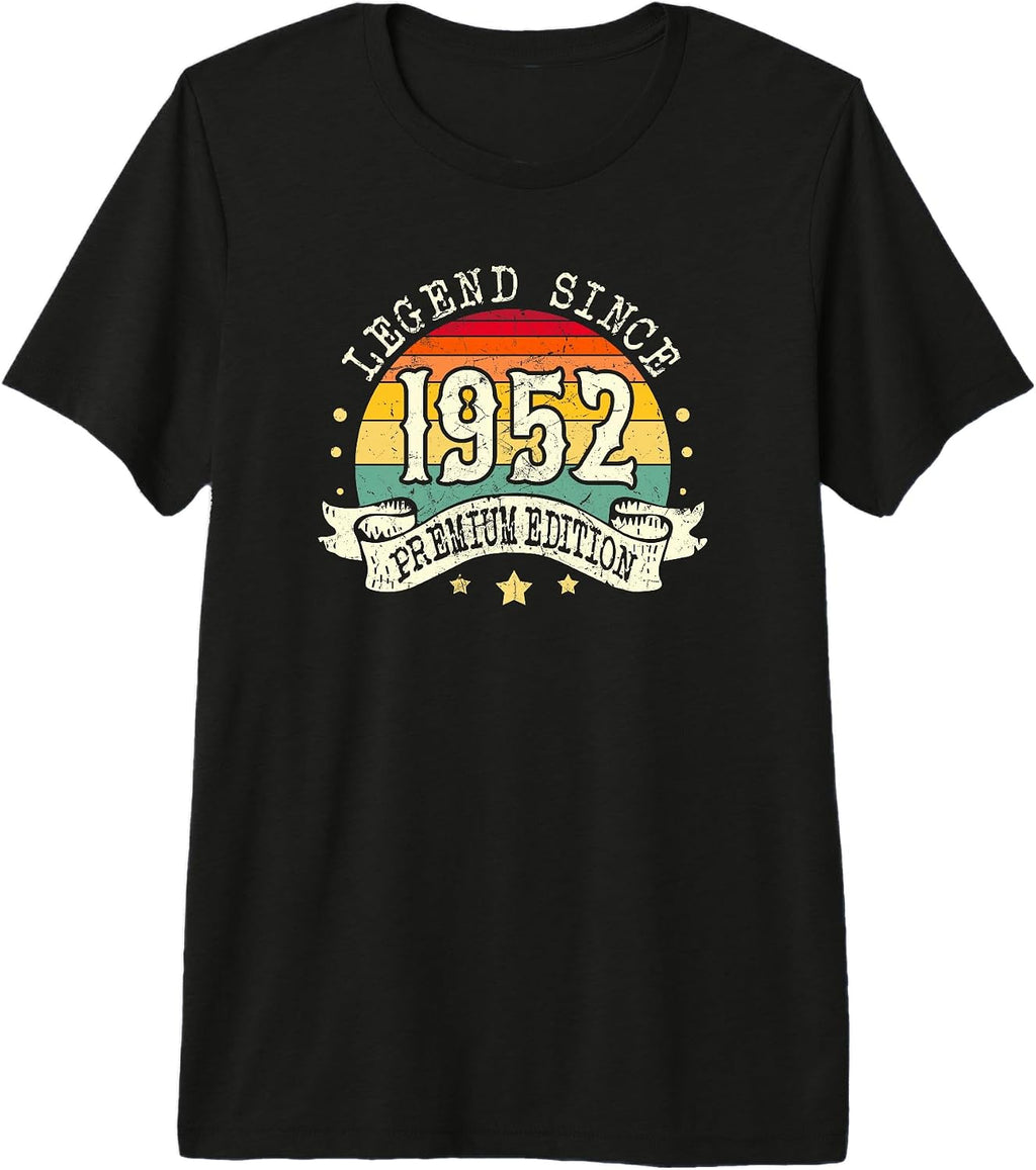 Legend Simple Born in 1952 Birthday Gift Ideas