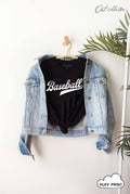 Baseball Puff Graphic T-Shirt