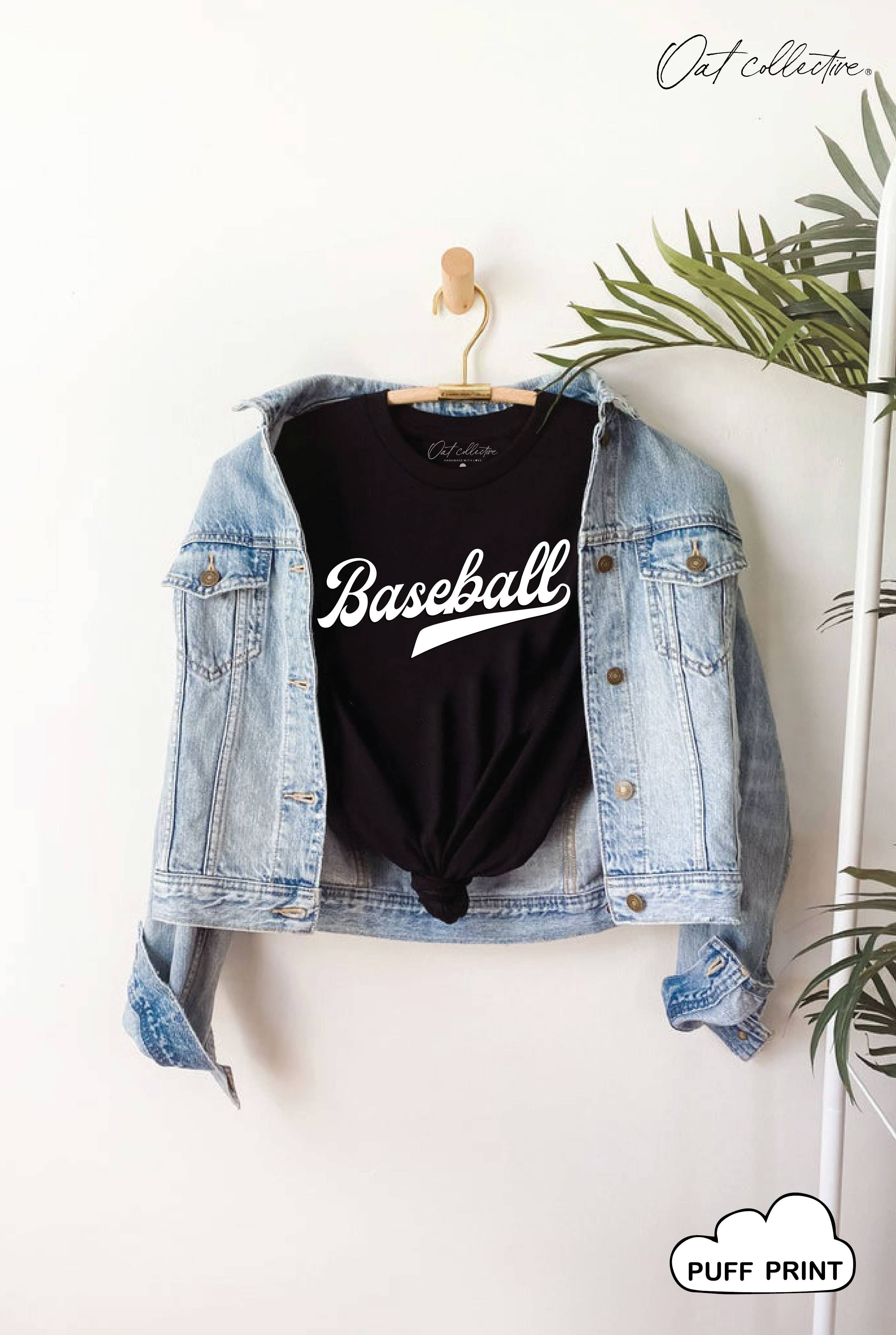 Baseball Puff Graphic T-Shirt