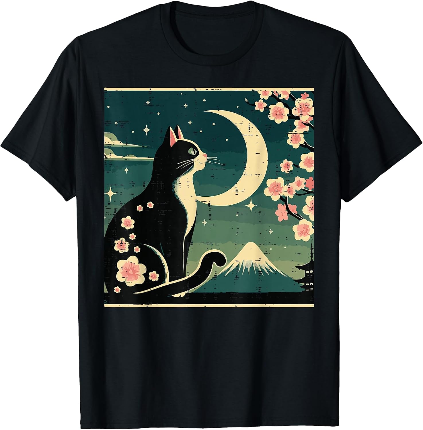 Japanese Shirts Ukiyo-e Art Men Women Kids Gifts