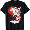 Funny Fox Animal Cute Okami Basic Japan Style
