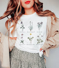 Dainty Wildflower Tee | Botanical Tshirt