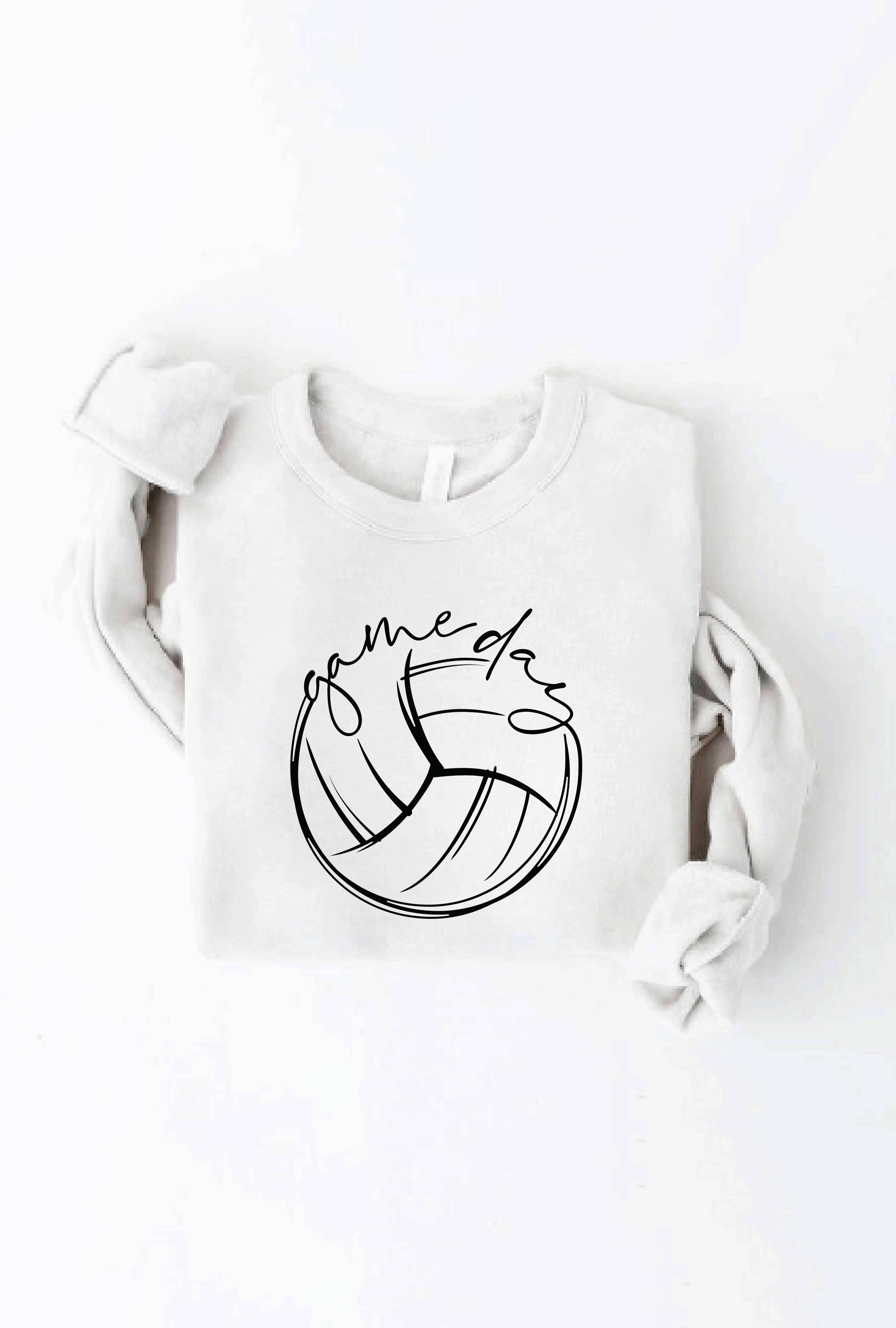 Gameday Volleyball Graphic Sweatshirt