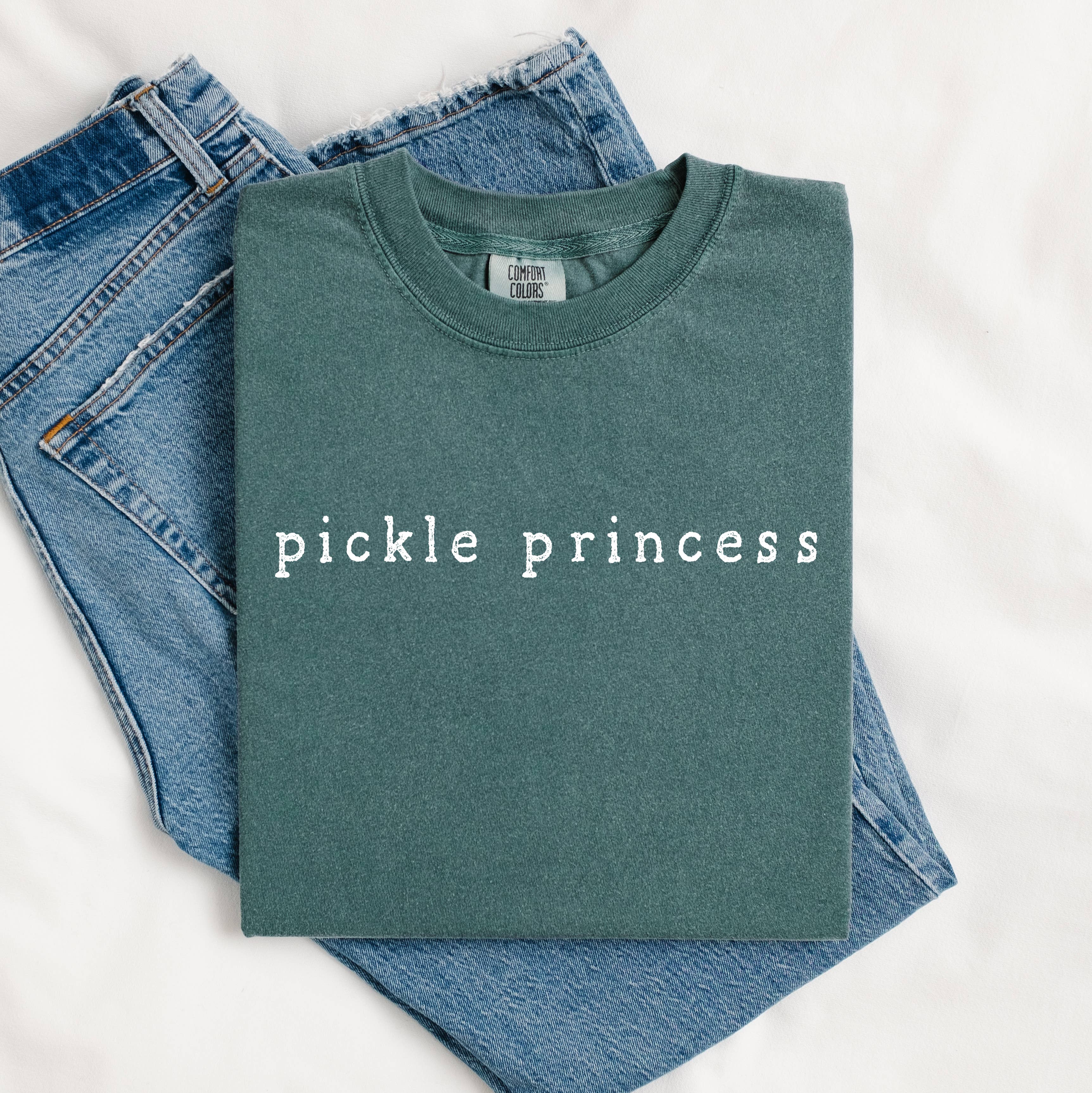 Pickle Princess Graphic Tee | Funny Foodie Gift Shirt