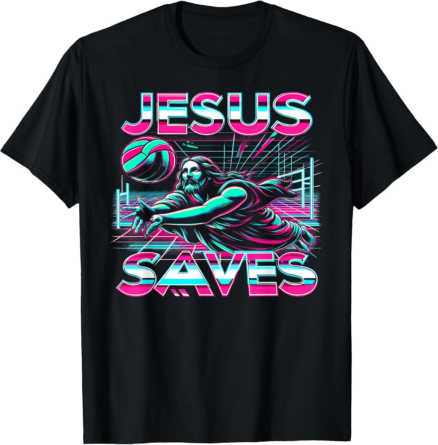 C.J.'s Religious Christian Volleyball Player