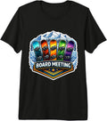 Funny Snow Board Meeting Snowboard Joke Pun Merch