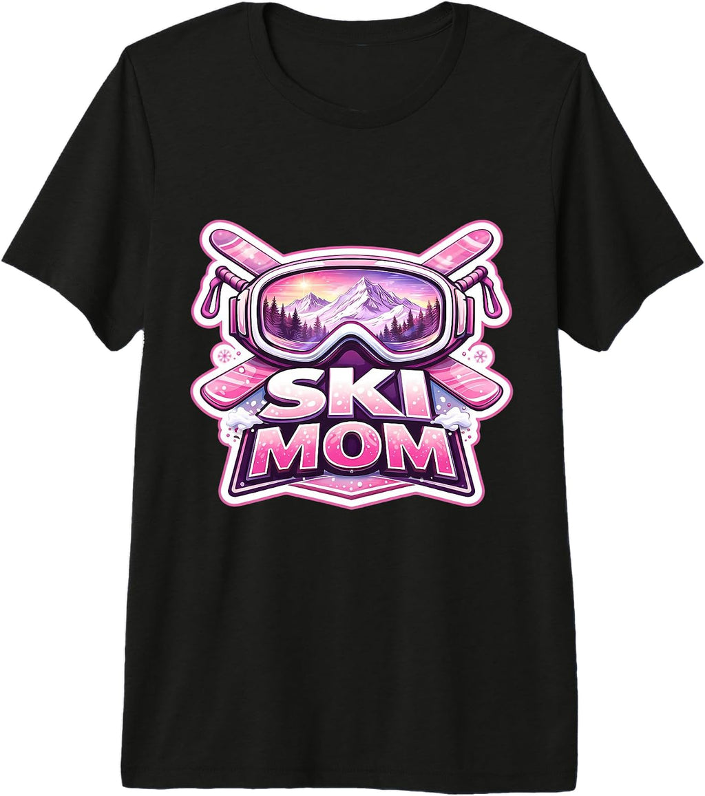 Ski Mom Skiing Mother's Day Skier Mama Merch
