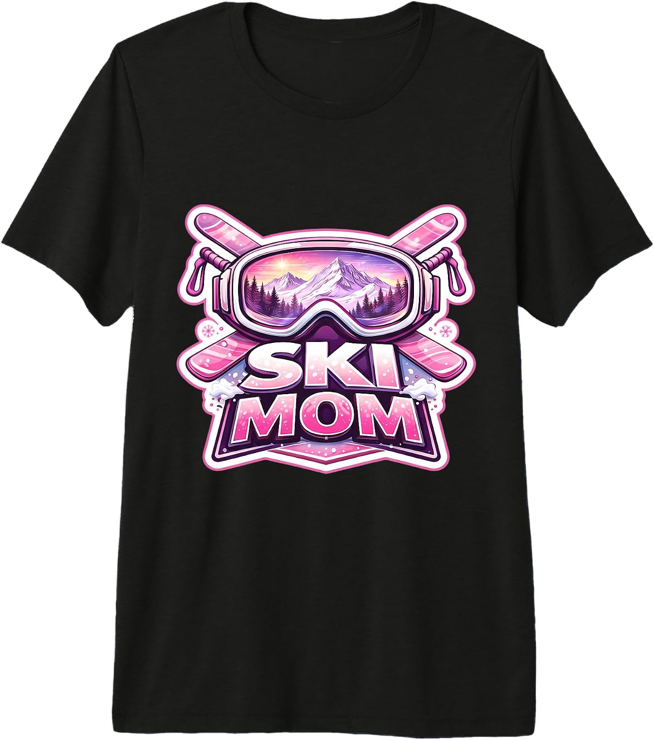 Ski Mom Skiing Mother's Day Skier Mama Merch