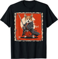 Pembroke Corgi Dog Japanese Samurai Ukiyo-e Gifts