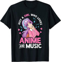 Manga & Anime Girl Music Lover