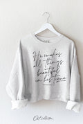 He Makes All Things Mid Graphic Sweatshirt