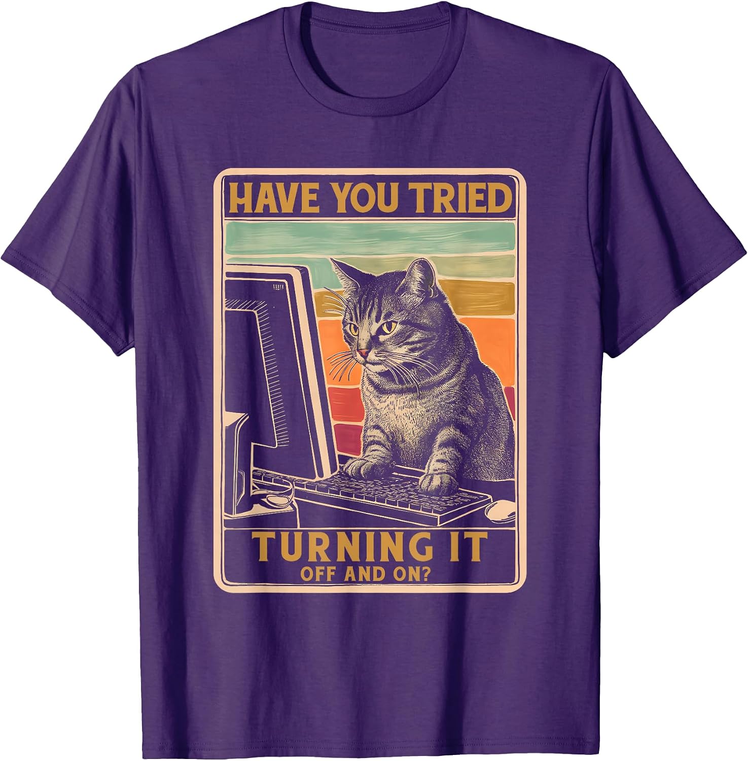 Cat Tech-Support Engineer Computer Have You 9