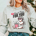 My Heart Pops For You Valentine Graphic Crewneck Sweatshirt