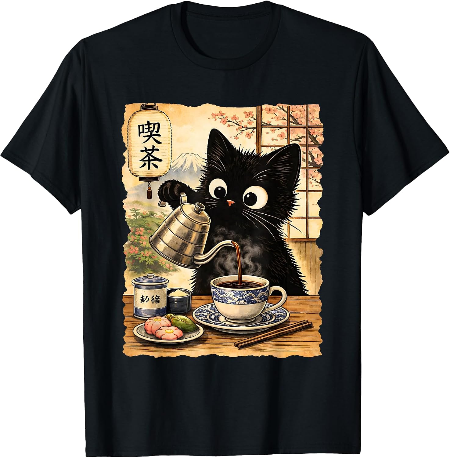 Japanese anime cats cutre kawaii kitten cat design