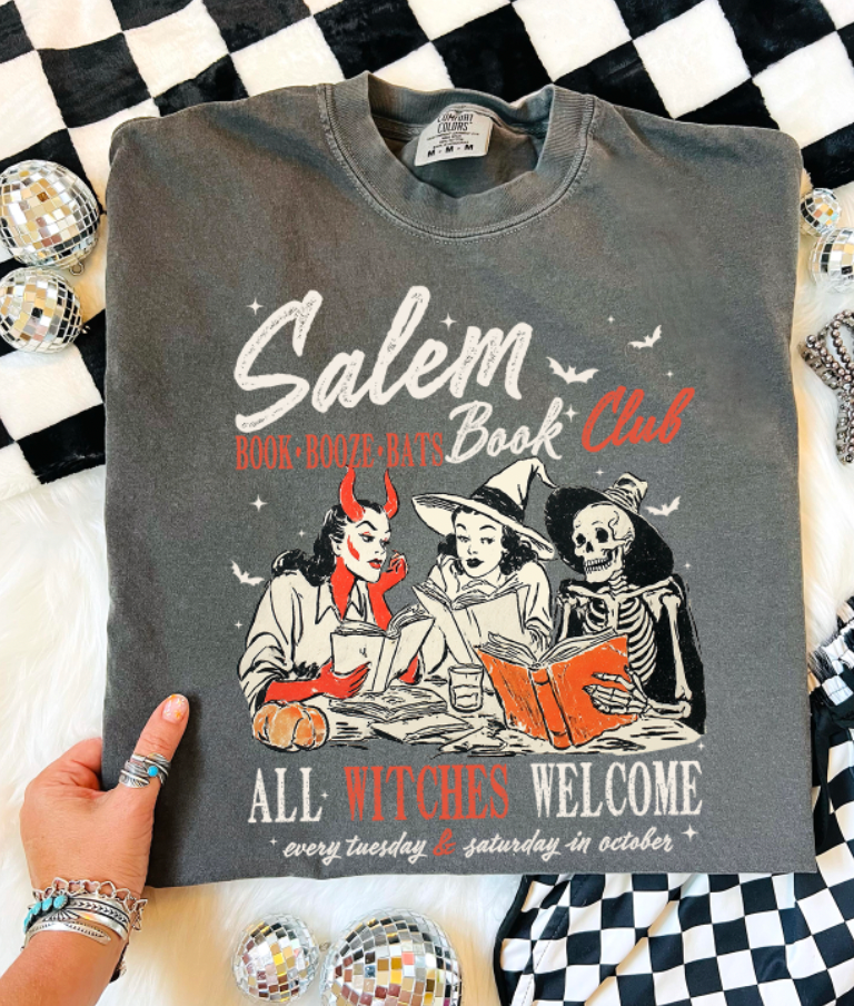 Salem Book Club - Comfort Color Pepper