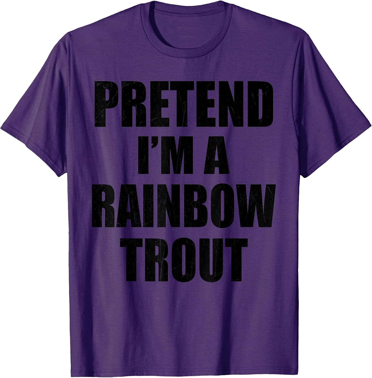 Matching Costume Pretend Im A RAINBOW TROUT Tees