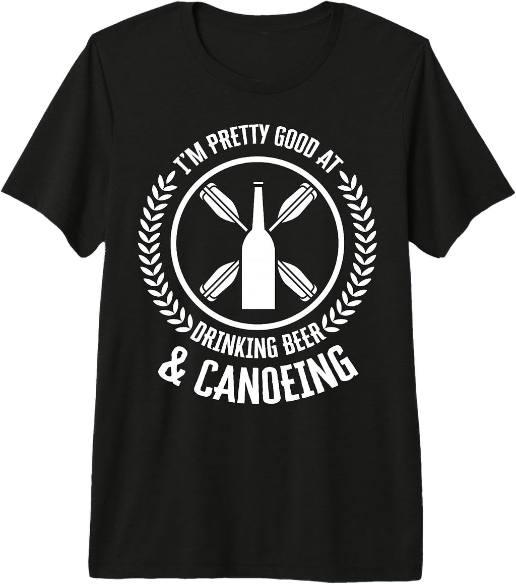 Cool Canoe Beer Humor Quote Merch