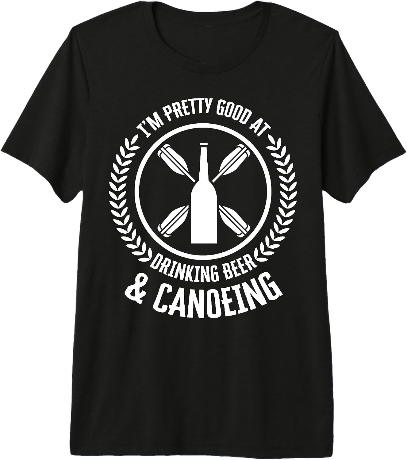 Cool Canoe Beer Humor Quote Merch