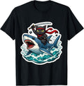 Ninja Cat Riding Shart Funny Cartoon Owner Merch