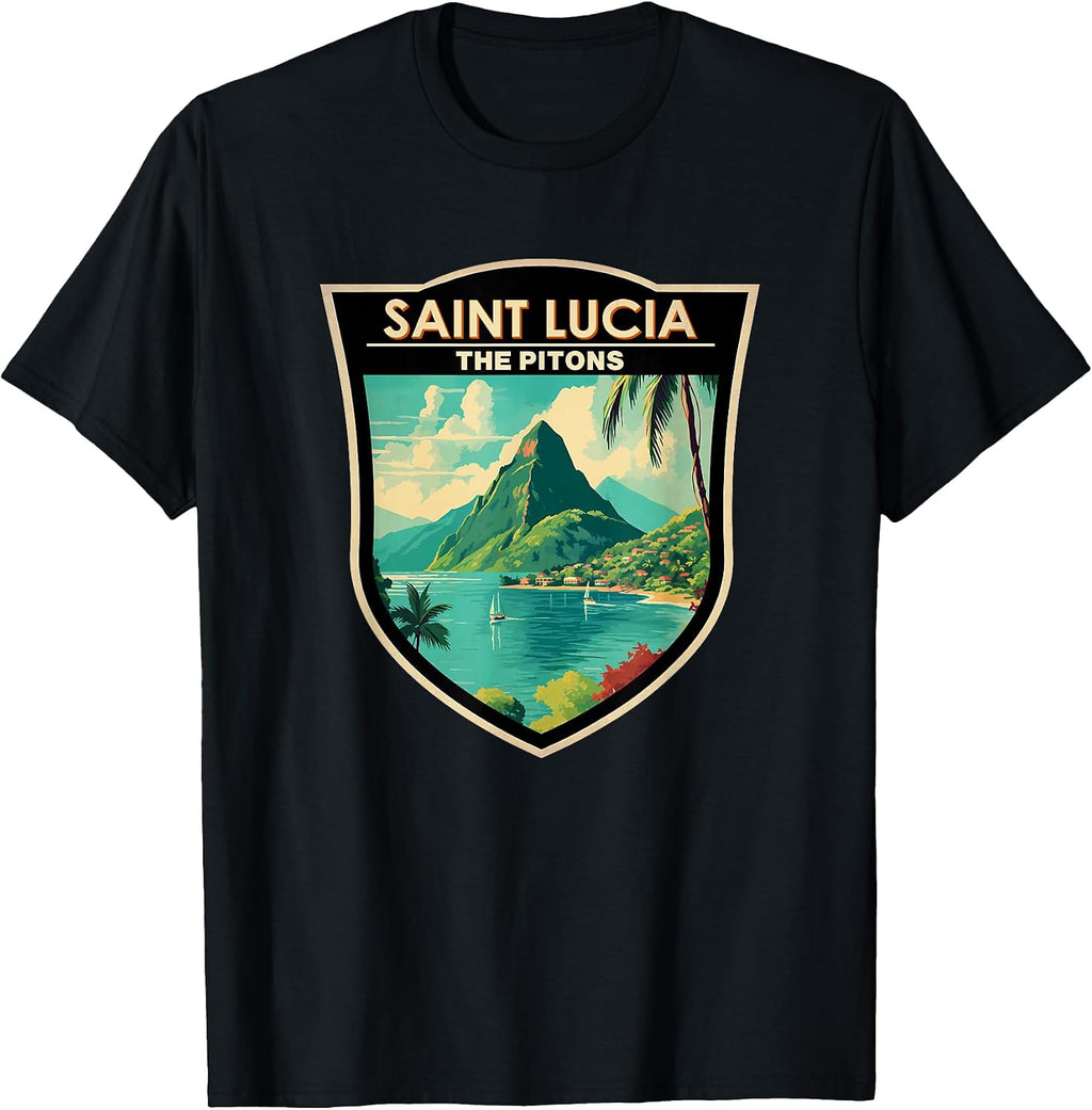 Saint Lucia Merch Apparel Designs