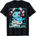 Gaming Axolotl Salamander Funny Video Game Lover