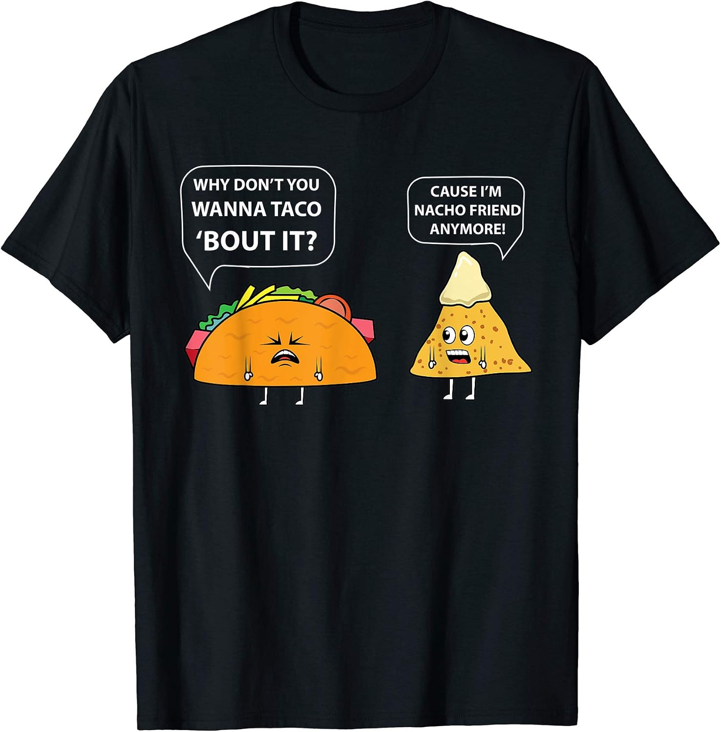 Bad Pun Lover Shirts | Tacos & Nachos Humor Tees