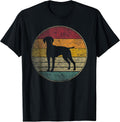 Vizsla Dog Pet Vintage Distressed Retro Style