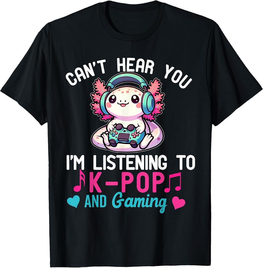 K-Pop Gaming Kawaii Axolotl Cute Merch Clothes
