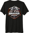 Eat Sleep Braaap Repeat Dirtbike Rider Merch