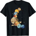 Planets Shirts Galaxy Men Women Kids
