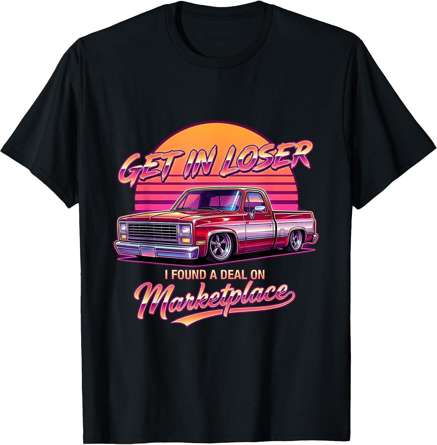 Retro Truck Fans Dad Humor Tees